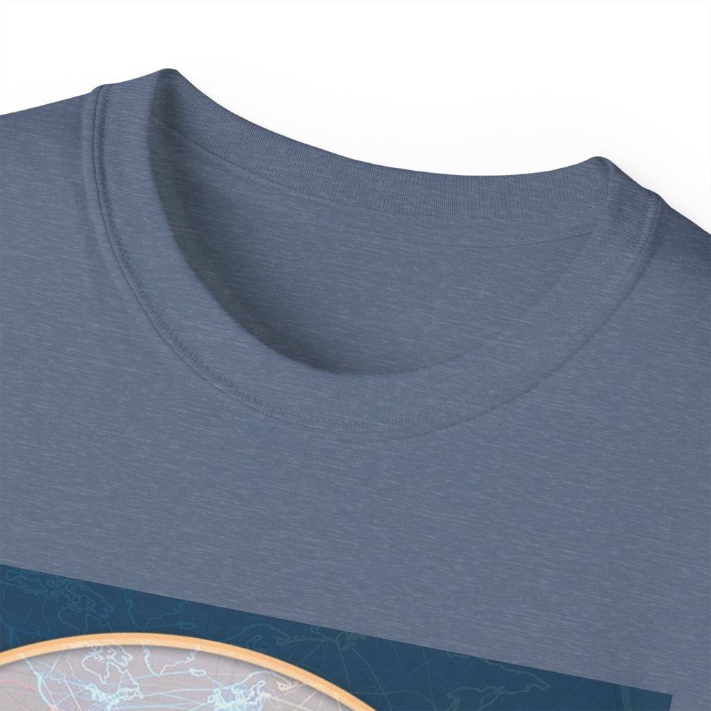 Unisex Gator Standard Shirt White and Yellow Letters on back