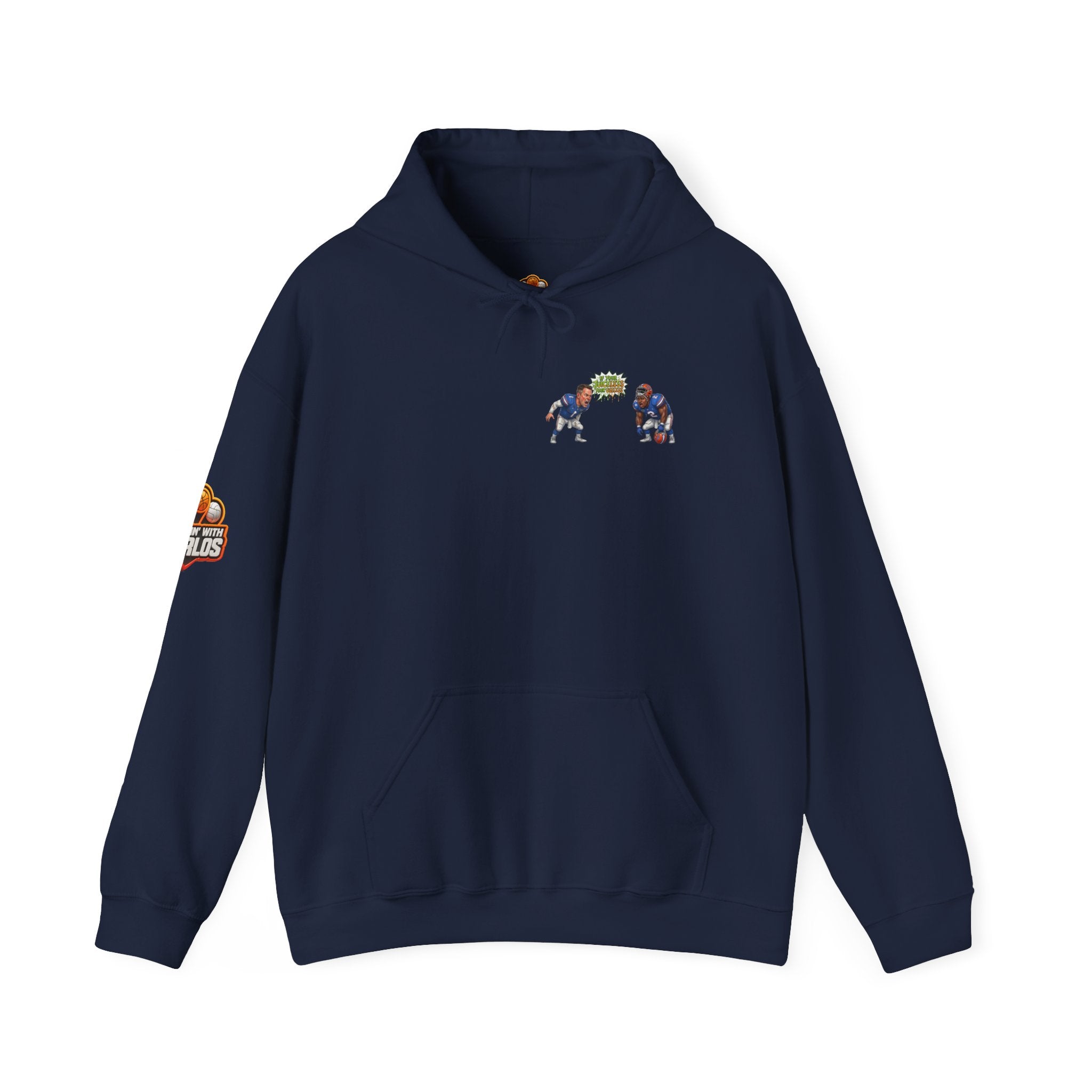 If Your Juiceless Your Useless Hoodie | Cartoon Characters, Retro Graphic