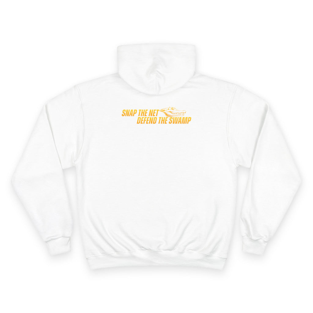 Basketball Hoodie — Snap the Net — 'Defend the Swamp' Basketball