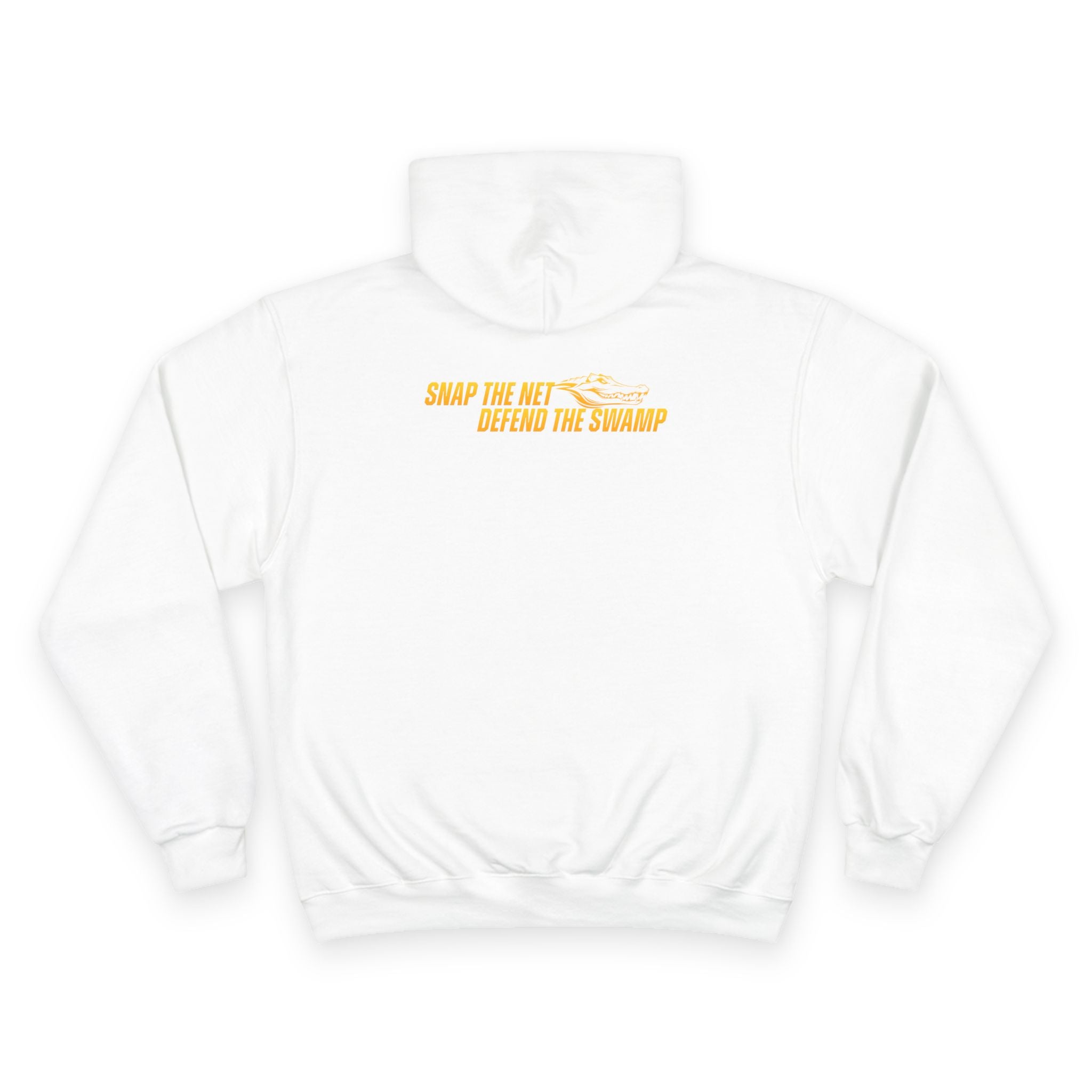 Basketball Hoodie — Snap the Net — 'Defend the Swamp' Basketball