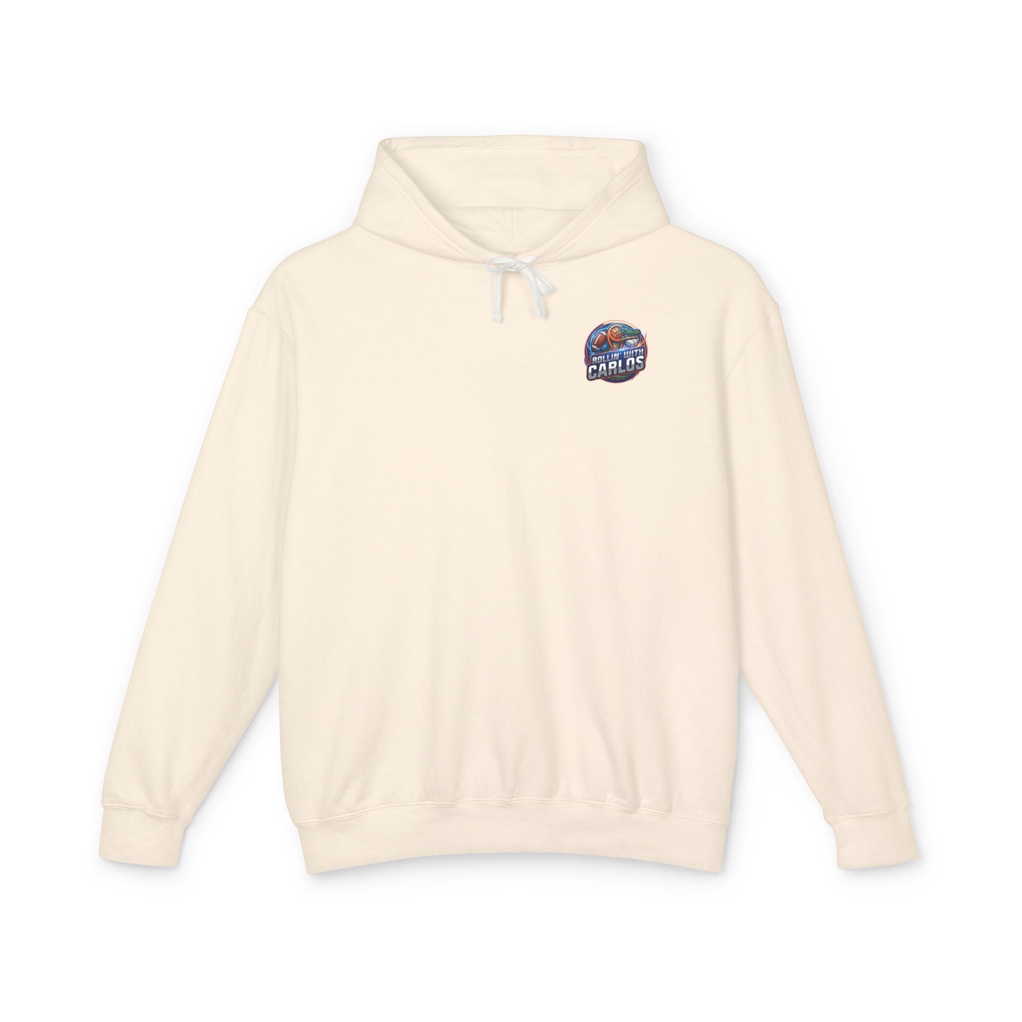 Hoodie • Rollin' with Carlos Vintage Racing Graphic Lightweight Hoodie