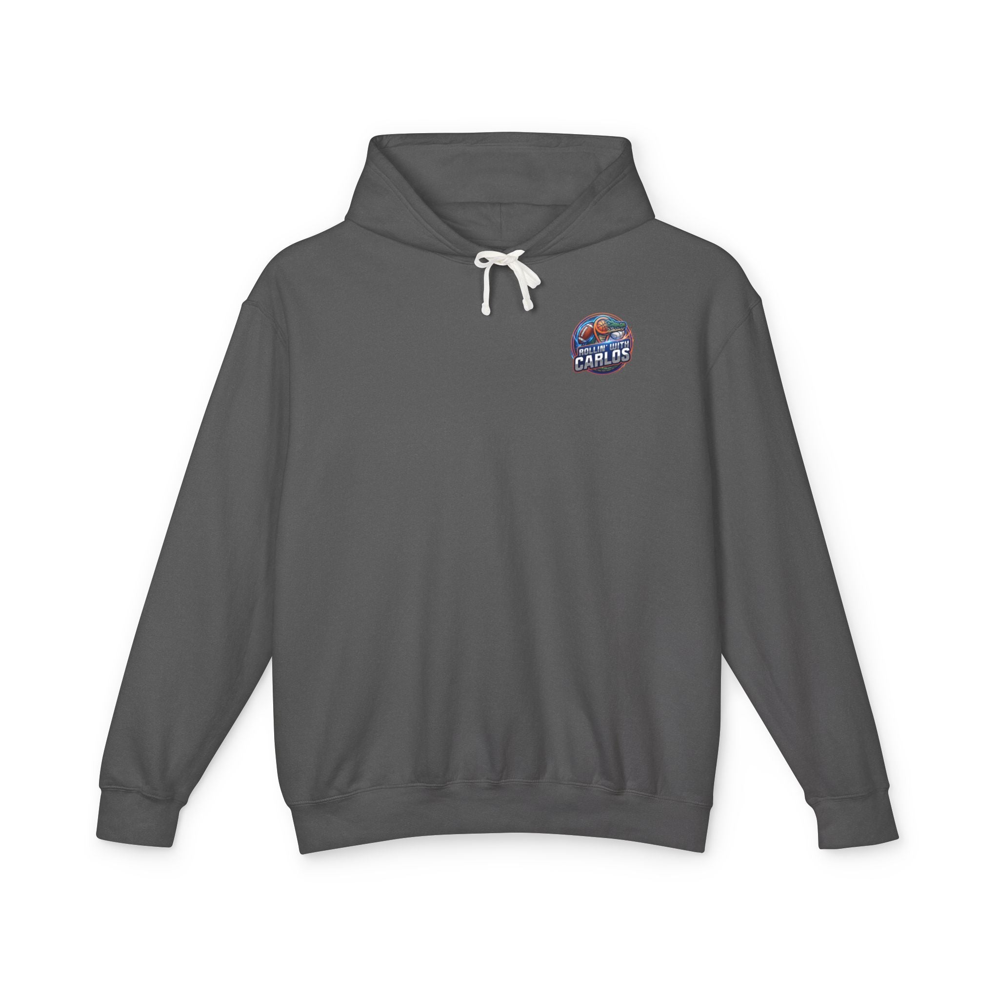 Hoodie • Rollin' with Carlos Vintage Racing Graphic Lightweight Hoodie