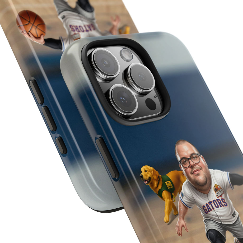 Caricature Basketball Player Phone Case | Custom Portrait Sports Design