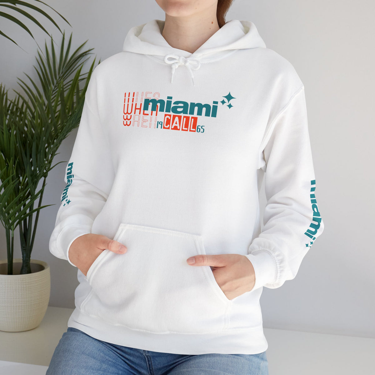 Phins When Miami call ™ Hooded Sweatshirt